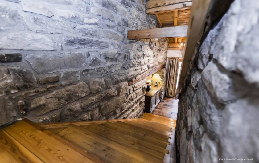 Location de vacances - Chalet à Val-d'Isère - Escalier