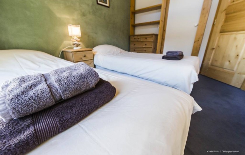 Location de vacances - Chalet à Val-d'Isère - Chambre 2