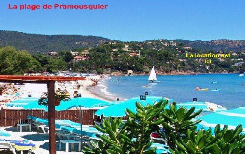Location de vacances - Appartement à Rayol-Canadel-sur-Mer