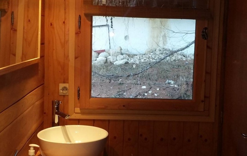 Location de vacances - Chalet à La Joue du Loup - Coin sanitaire