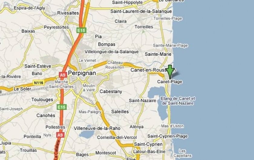 Location de vacances - Studio à Canet-en-Roussillon