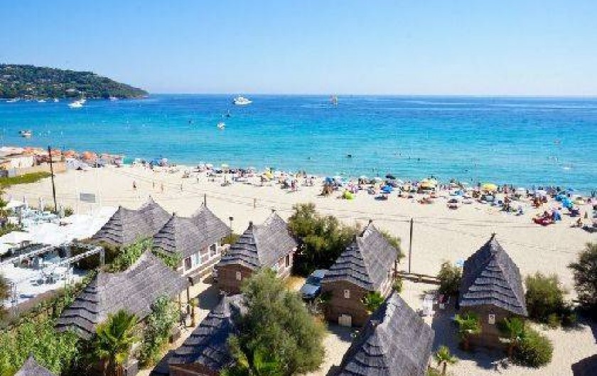 Bungalow dans petit paradis sur la plage à SaintTropez à Ramatuelle dans le Var sur la Côted