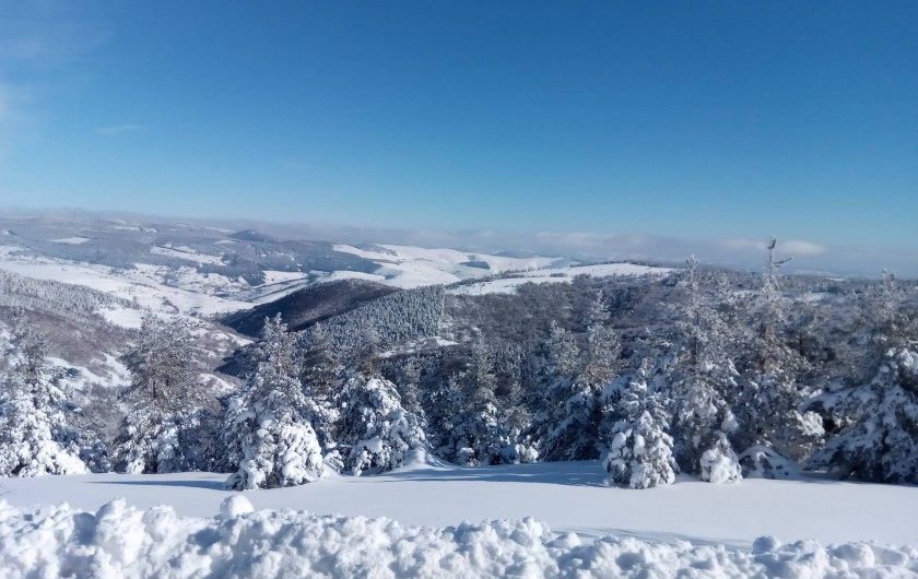 Location de vacances - Gîte à Le Pont-de-Montvert - Neige hiver