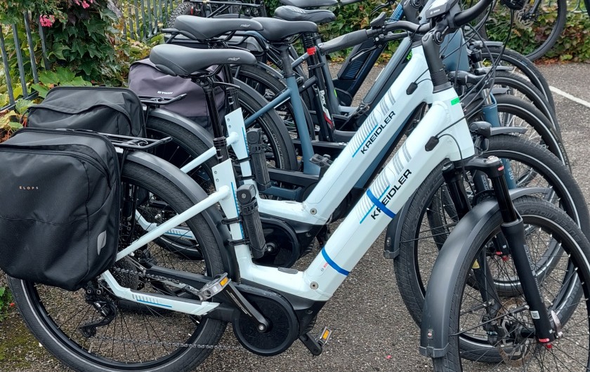 Location de vacances - Chalet à Bœrsch - Vélos électriques