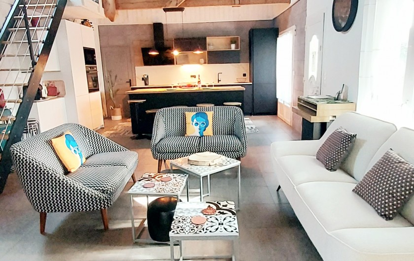 Location de vacances - Villa à Labenne - salon