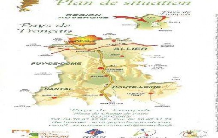 Location de vacances - Gîte à Isle-et-Bardais