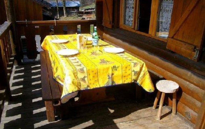 Location de vacances - Chalet à Bonvillaret