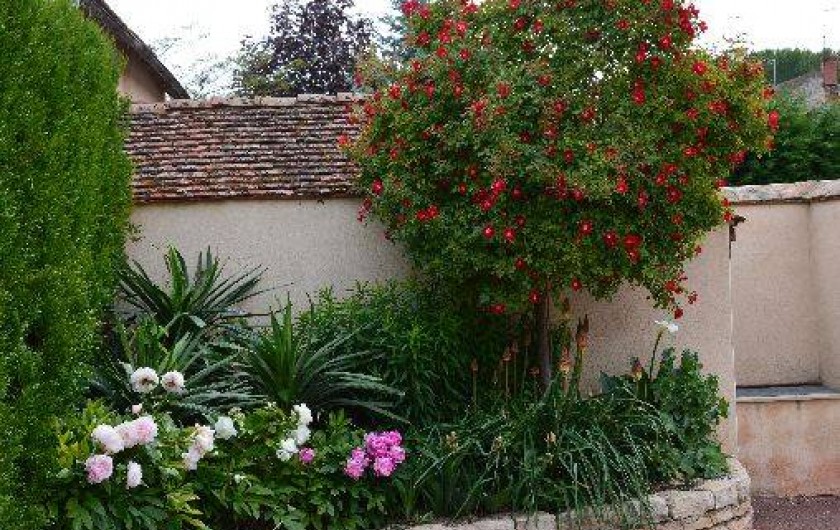 Location de vacances - Gîte à Ladoix-Serrigny - entrée gite