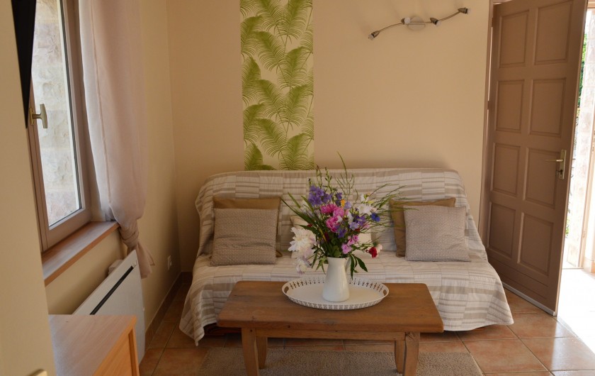 Location de vacances - Gîte à Ladoix-Serrigny - coin télé