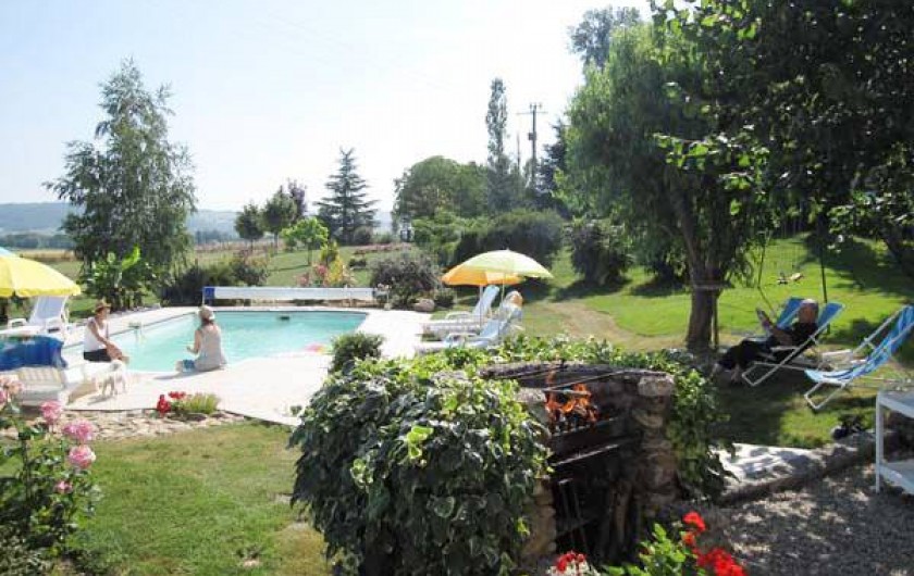 Location de vacances - Maison - Villa à Venes - Jardin et piscine