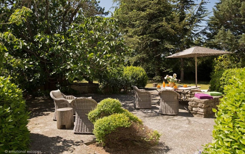 Location de vacances - Mas à Gordes - Terrasse