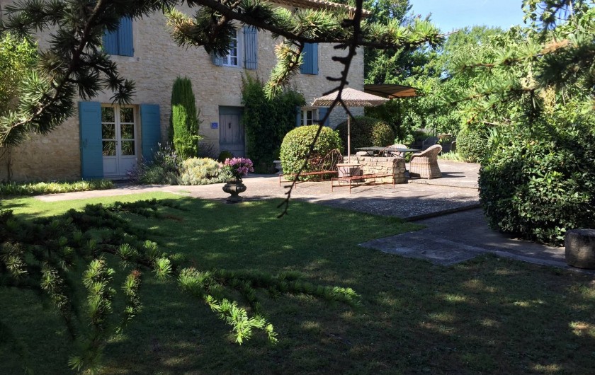Location de vacances - Mas à Gordes - Terrasse