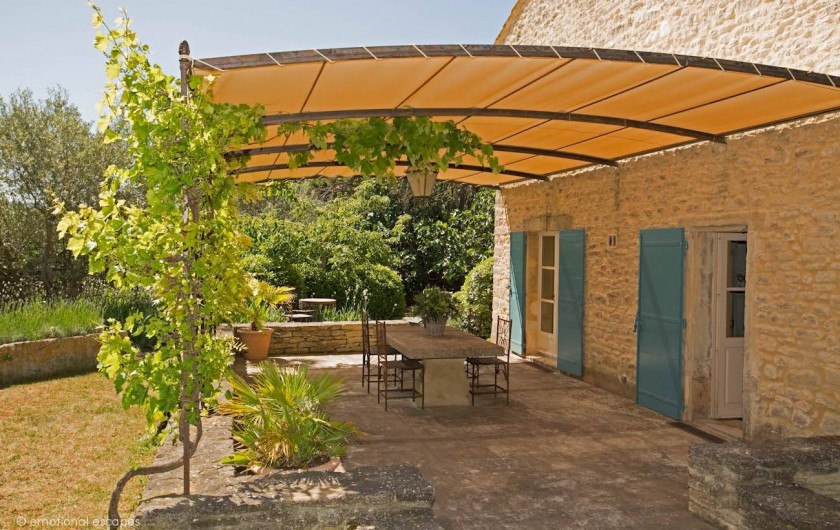 Location de vacances - Mas à Gordes - Terrasse