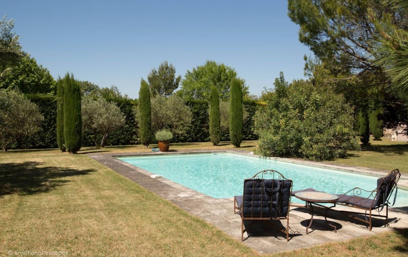 Location de vacances - Mas à Gordes - La piscine