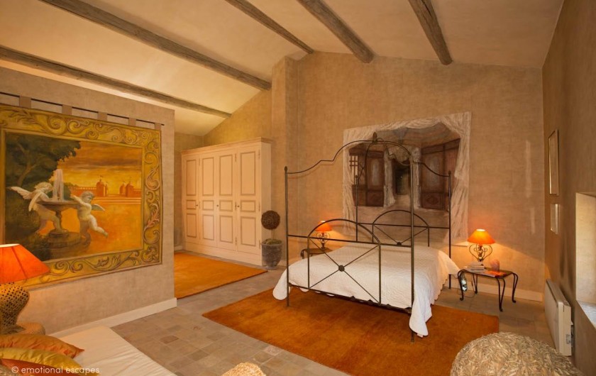 Location de vacances - Mas à Gordes - 1 ère Chambre