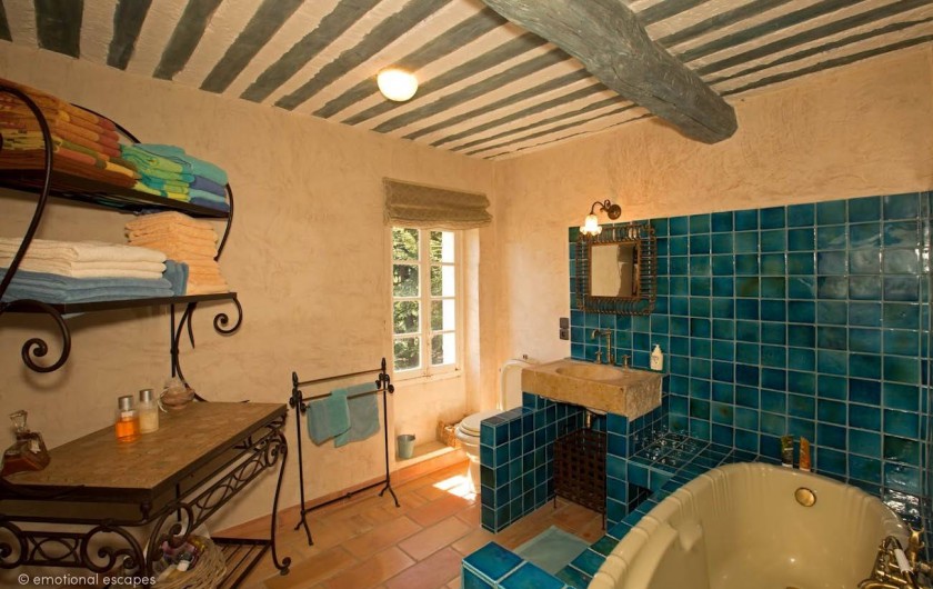Location de vacances - Mas à Gordes - Salle de bain