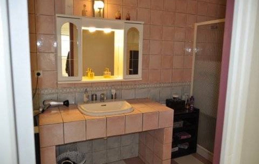 Location de vacances - Villa à Prunelli-di-Fiumorbo - salle d'eau 1