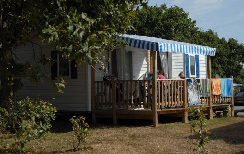 Location de vacances - Bungalow - Mobilhome à Landevieille - Location de mobil-home 2 ou 3 chambres