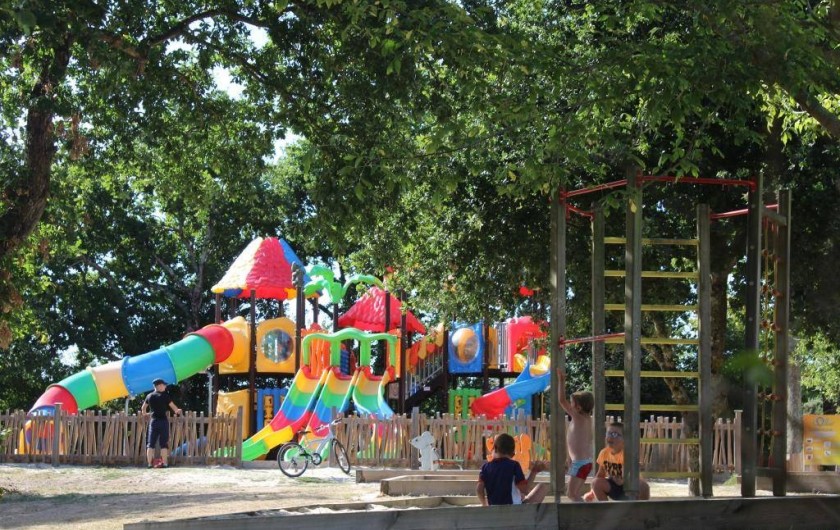 Location de vacances - Bungalow - Mobilhome à Landevieille - Découvrez le château des toboggans, le paradis des enfants