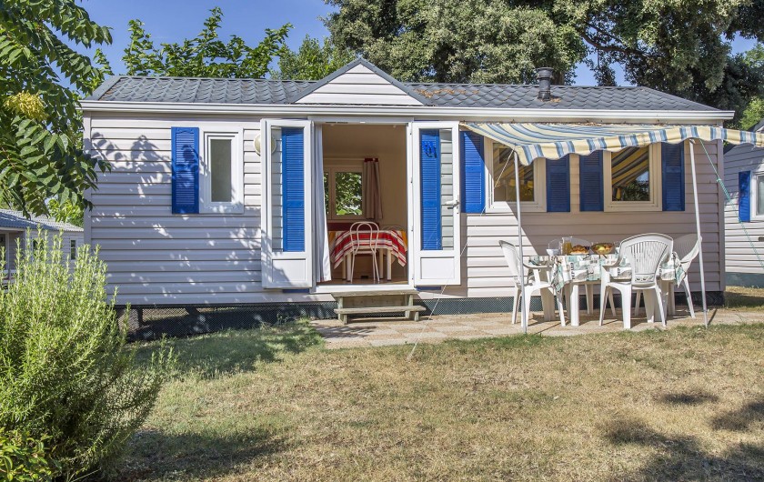 Location de vacances - Camping à Dolus-d'Oléron - Mobil Home Résidence – Formule 4