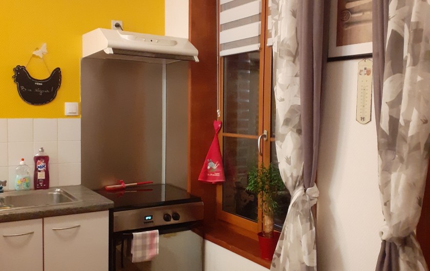 Location de vacances - Appartement à Saint-Valery-sur-Somme - vue de la cuisine