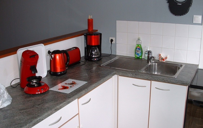 Location de vacances - Appartement à Saint-Valery-sur-Somme - coin cuisine