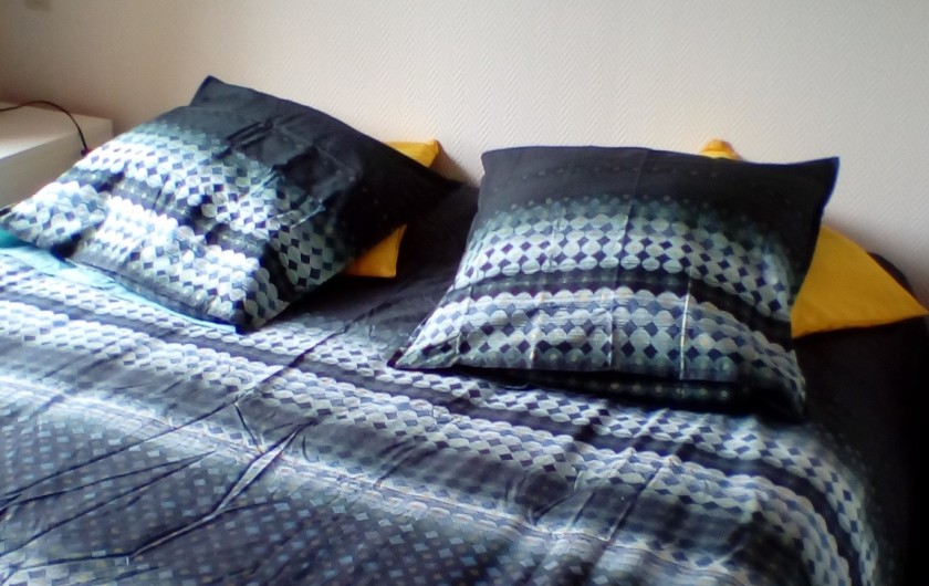 Location de vacances - Appartement à Saint-Valery-sur-Somme - chambre pour un couple