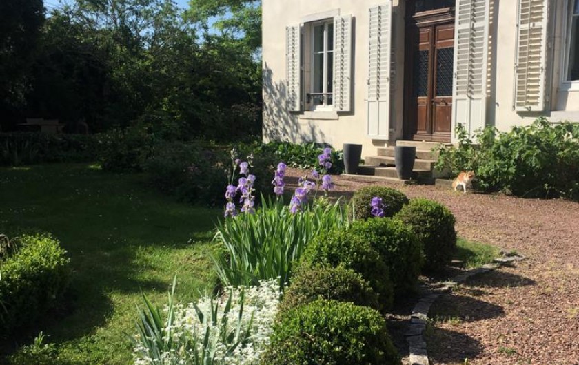 Location de vacances - Gîte à Tonnoy - Le parc devant
