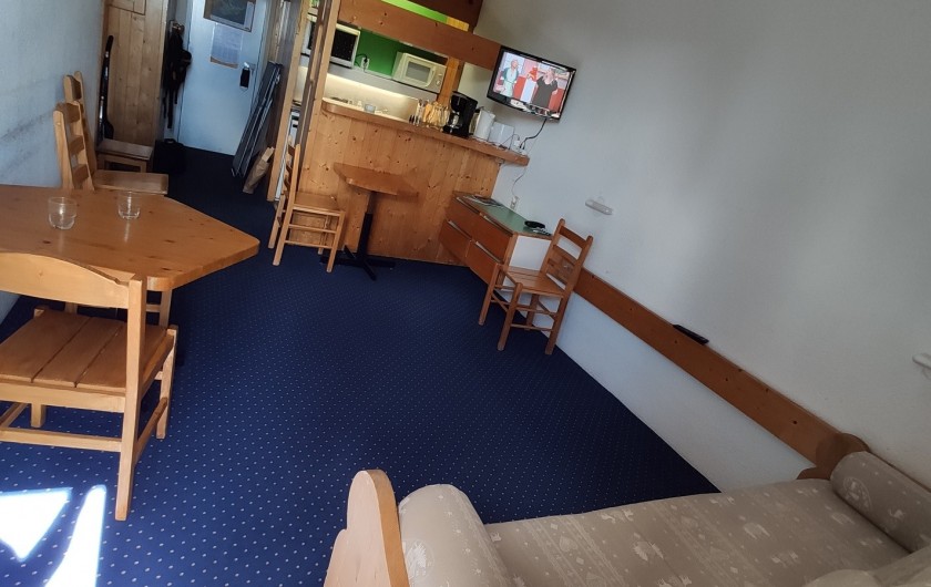 Location de vacances - Appartement à Arc 1800 - Pièce de vie