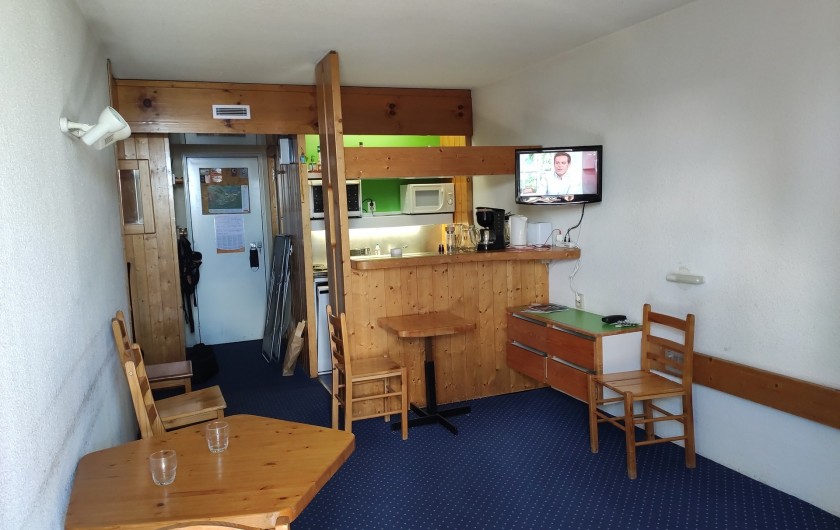 Location de vacances - Appartement à Arc 1800 - Pièce de vie