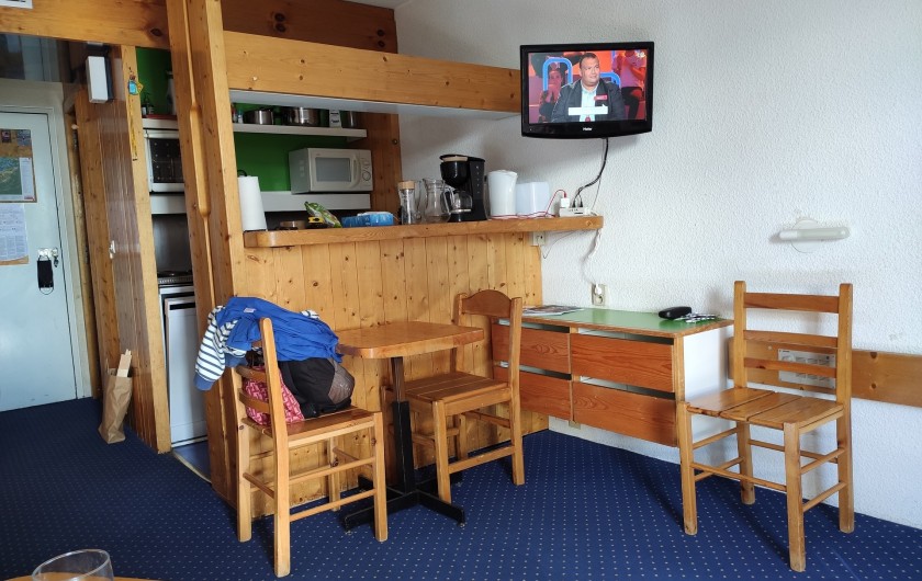 Location de vacances - Appartement à Arc 1800 - Pièce de vie