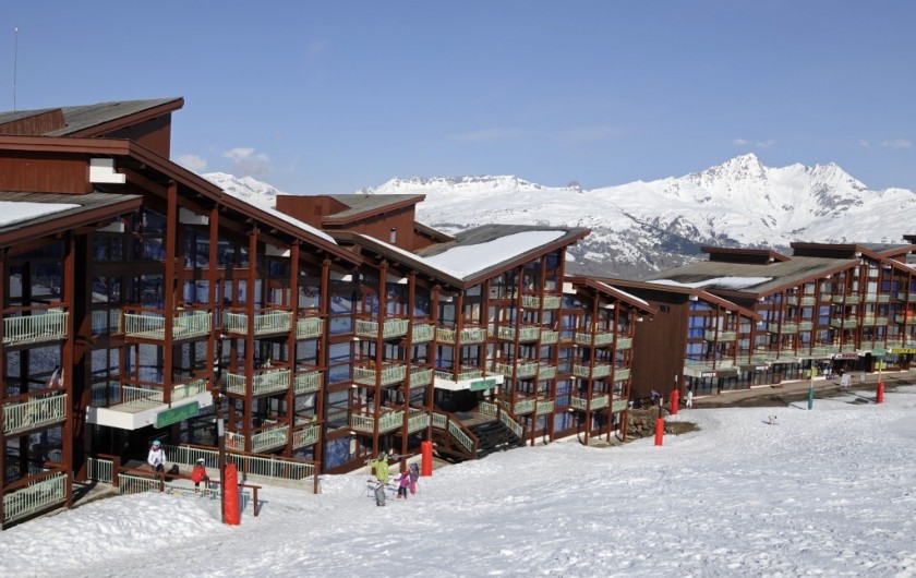 Location de vacances - Appartement à Arc 1800 - Front de neige