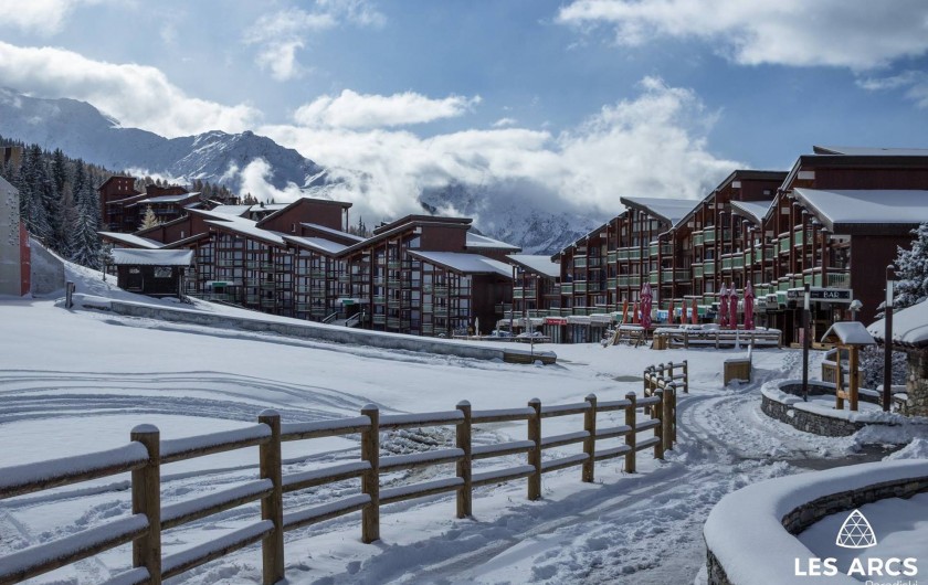 Location de vacances - Appartement à Arc 1800 - front de neige