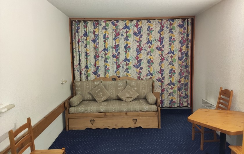 Location de vacances - Appartement à Arc 1800 - Pièce de vie