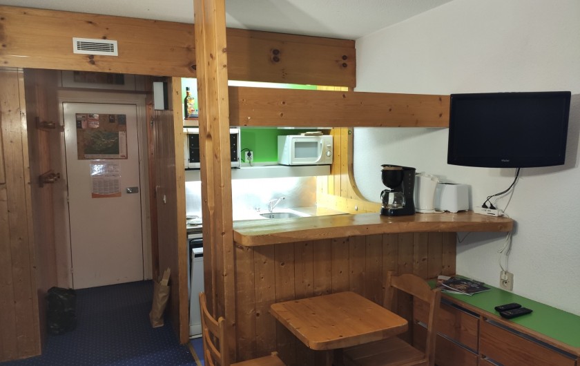 Location de vacances - Appartement à Arc 1800 - Pièce de vie