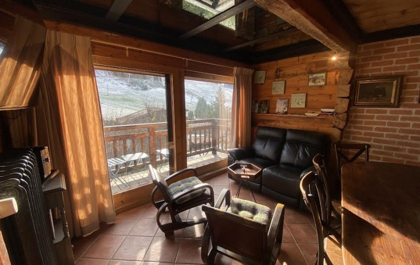 Location de vacances - Gîte à La Clusaz - Salon la Grange