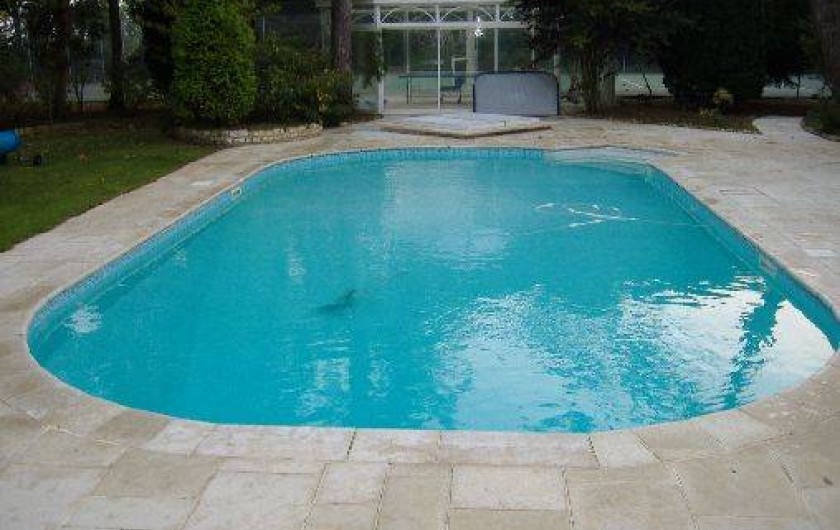 Location de vacances - Villa à Quiberville - Piscine avec alarme et clôturée