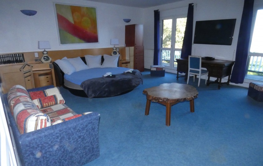 Location de vacances - Villa à Quiberville - Chambre N° 2 Suite  :1er Etage  Hammam, douche,lavabo et WC