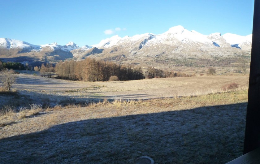 Location de vacances - Appartement à La Joue du Loup - VUE DU BALCON