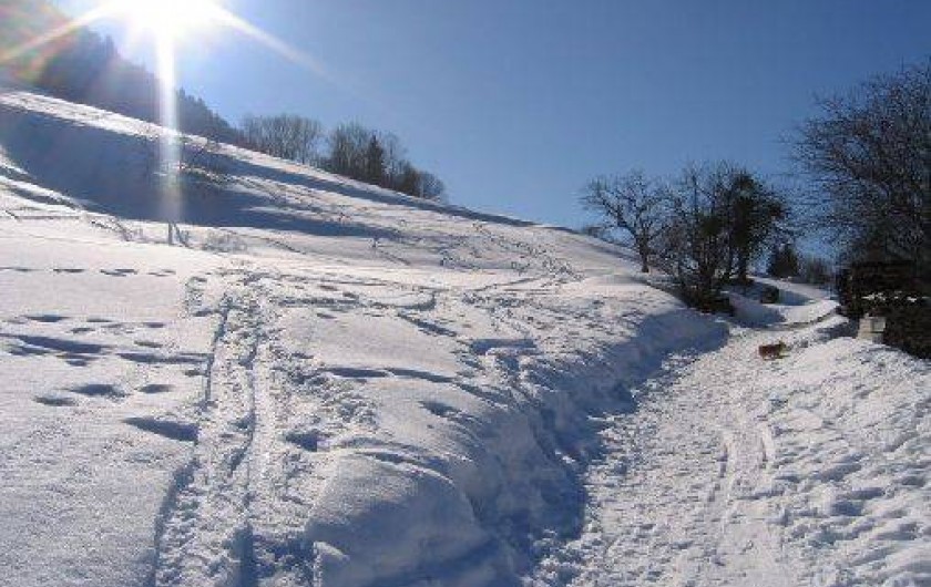 Location de vacances - Gîte à Saint-Marcel - Rando raquettes à partir du village