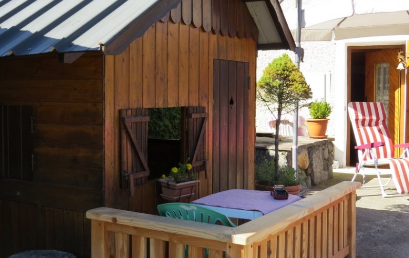 Location de vacances - Gîte à Saint-Marcel - Cabane des enfants