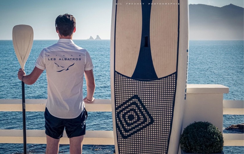 Location de vacances - Villa à Saint-Mandrier-sur-Mer - 2 paddles à disposition