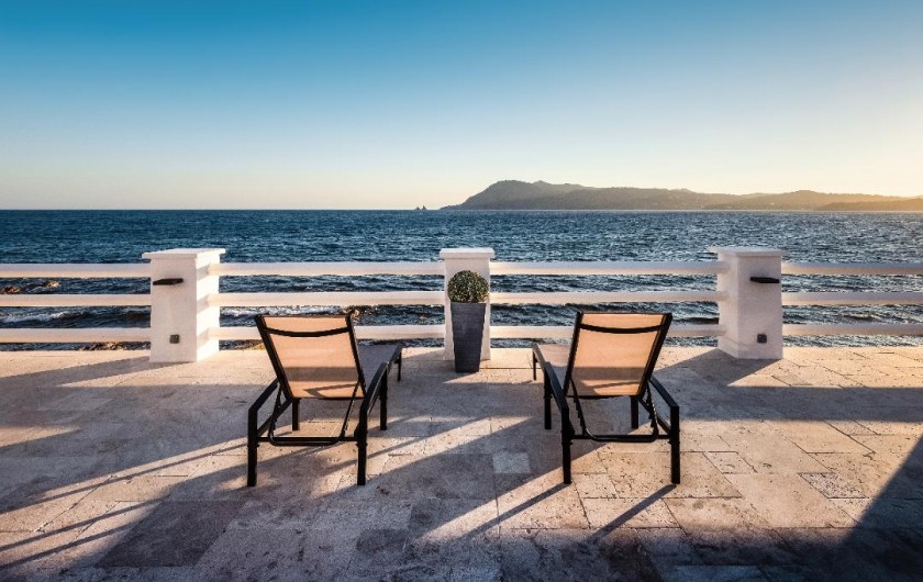 Location de vacances - Villa à Saint-Mandrier-sur-Mer - TERASSE SUD