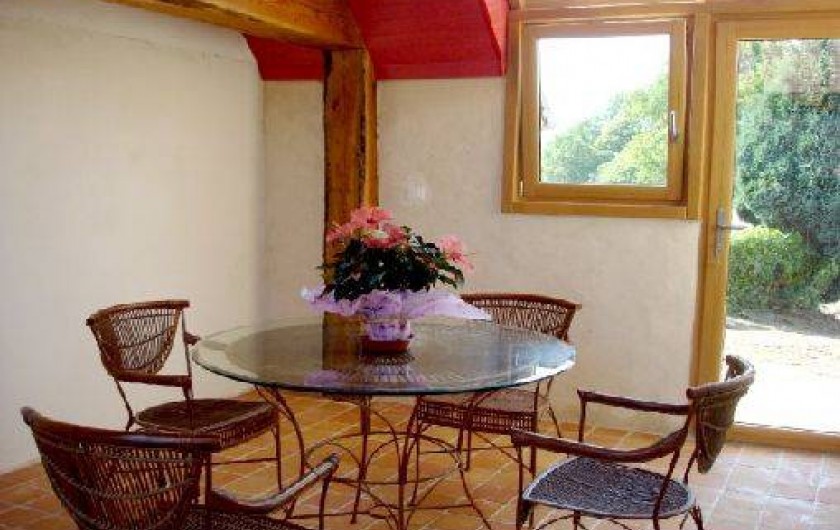 Location de vacances - Gîte à Plestin-les-Grèves - jardin d'hiver