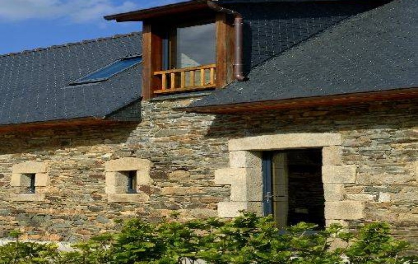 Location de vacances - Gîte à Plestin-les-Grèves - détail de la façade