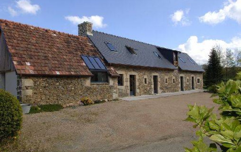 Location de vacances - Gîte à Plestin-les-Grèves - vue cour