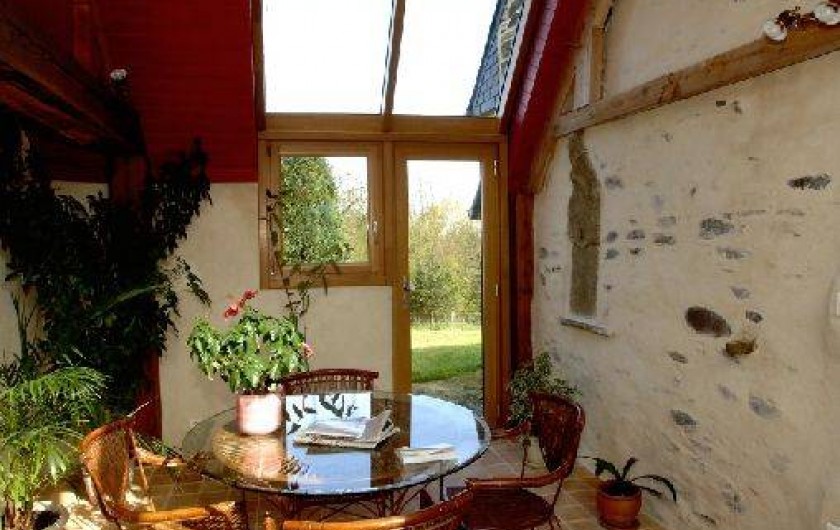 Location de vacances - Gîte à Plestin-les-Grèves - jardin d'hiver