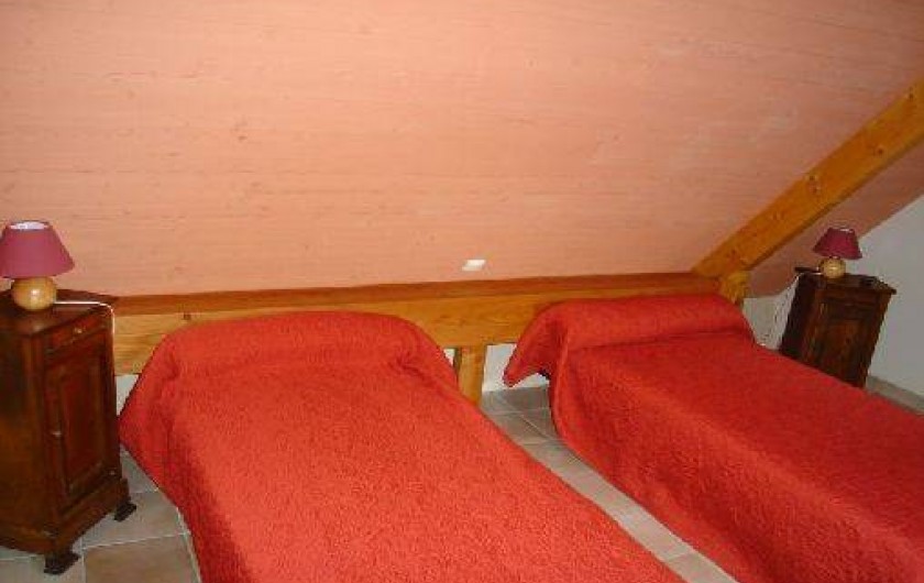 Location de vacances - Gîte à Plestin-les-Grèves - chambre rouge