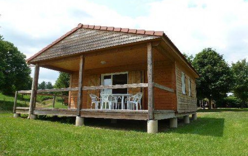 Location de vacances - Camping à Bellenaves - Chalets ouverts toute l'année