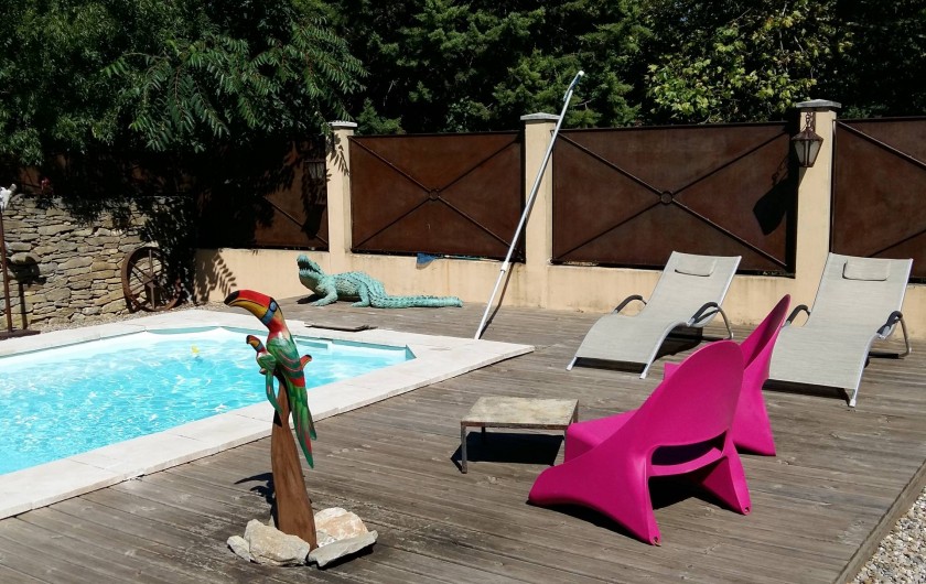 Location de vacances - Villa à Carcassonne - piscine